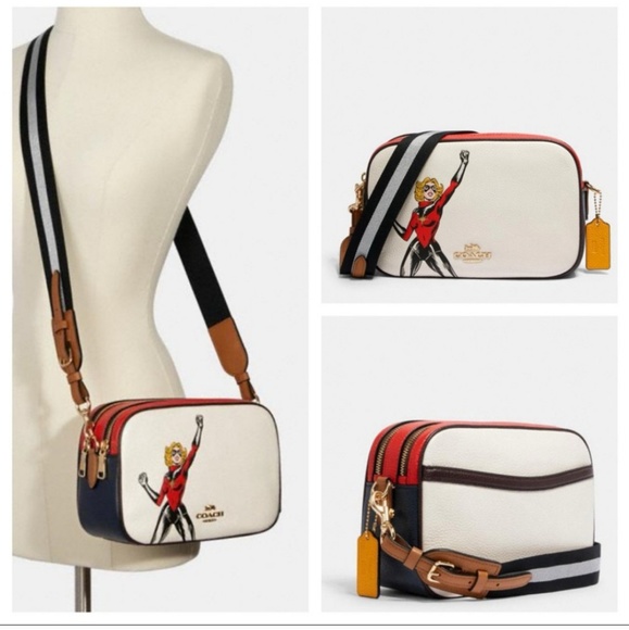 NWT COACH CrossBody JES MESSENGER☆CAROL DANVERS - Picture 3 of 4